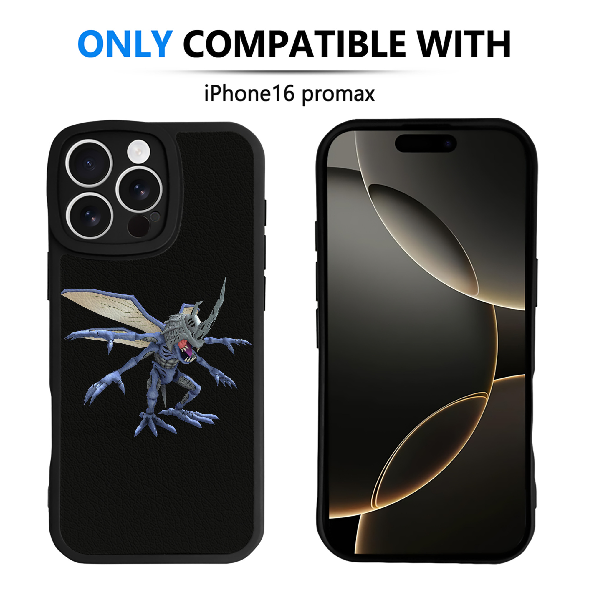 （画像用） Digimon デジタルモンスター/デジモン 【iPhone 16シリーズ対応】シリコンスマホケース（レザー調） 材質：シリコン